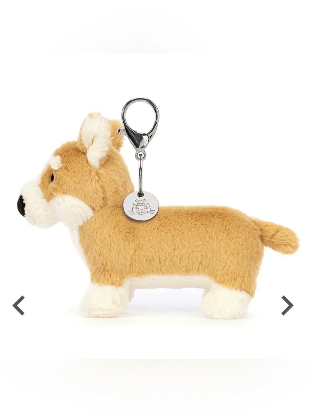 Jellycat Betty Corgi Bag Charm BNWT HTF RETIRED Asian “Dog Edition” RARE